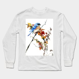 Eastern Bluebird Long Sleeve T-Shirt